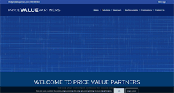 Desktop Screenshot of pricevaluepartners.com